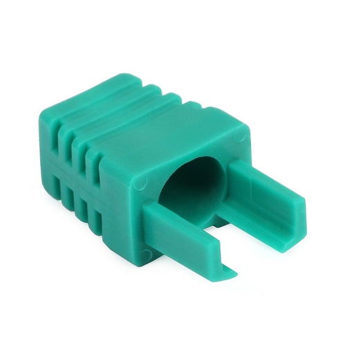 [DPJ2023_100] 100x PROTECCIÓN MODULAR SLIM-LINE RJ45 VERDE