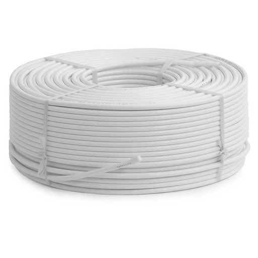 [DPE1230_100] 100m CABO COAXIAL RG6 RG-6 CU 