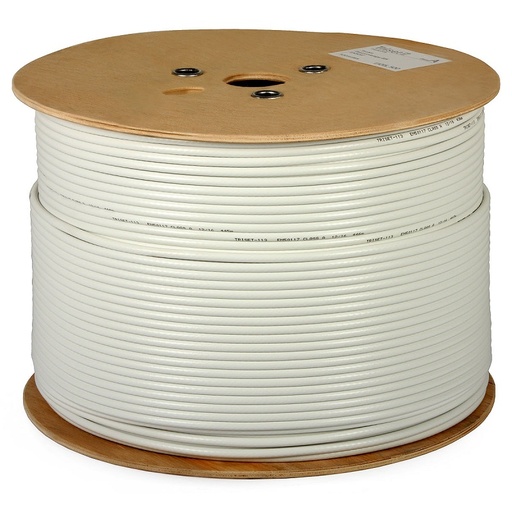 [DPE1015_500] 500m CABO COAXIAL 75 Ohm TRISET-113 1.13/4.8/6.8 