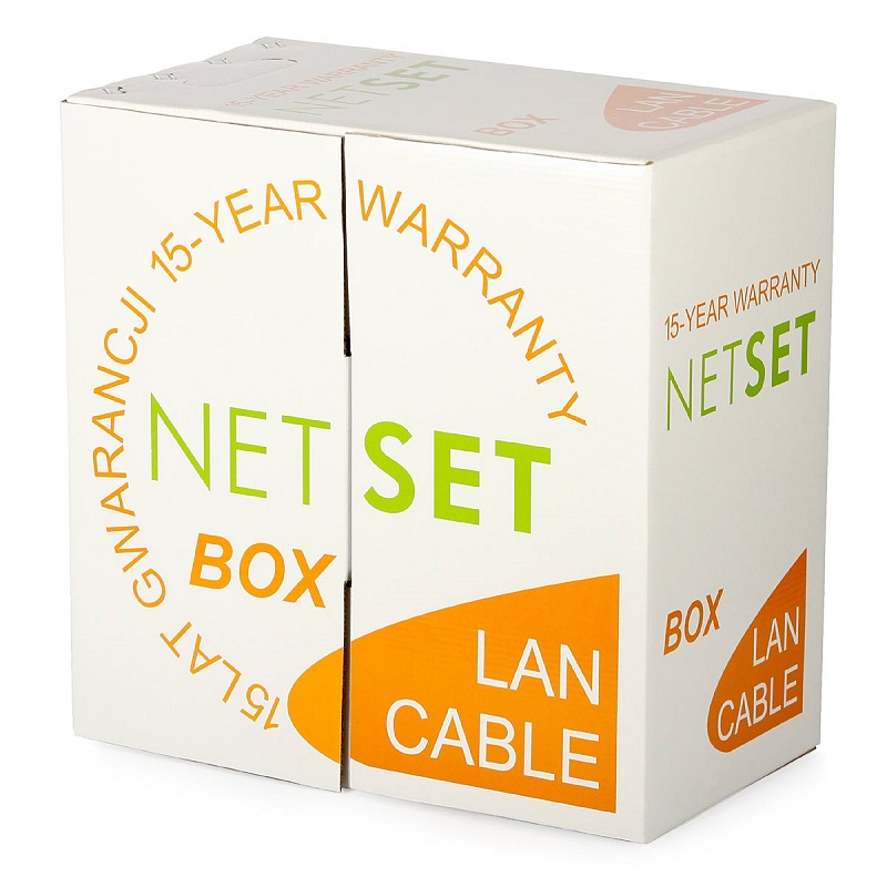 [DPE1610_305] 305m CABO CAT 6 NETSET BOX U/UTP EXTERIOR 