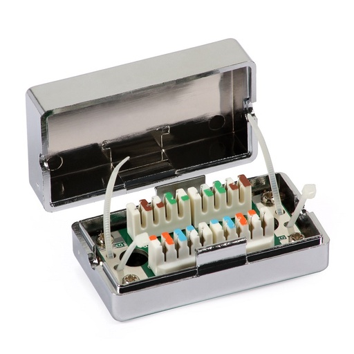 [DPJ2205] CAJA DE CONEXIONES PARA MONTAJE SUPERFICIE STP CAT5E