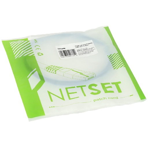 [DPJ21121N] 2m CABO U/UTP PATCHCORD NETSET CAT.6 LSOH AZUL