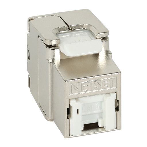 [DPJ2306N] MÓDULO KEYSTONE NETSET RJ-45 STP CAT 6 BLINDADO SEM FERRAMENTA