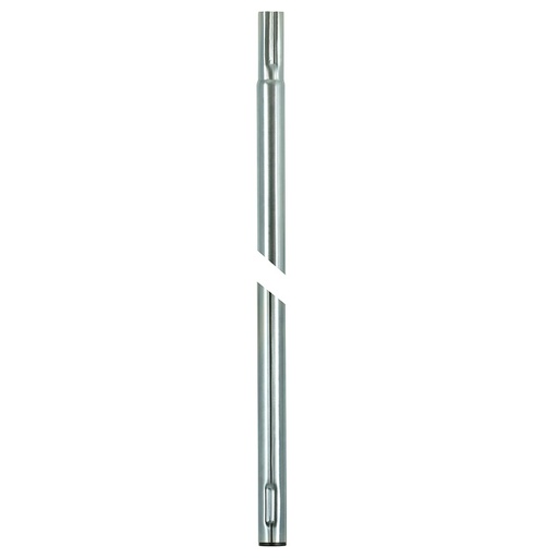 [DPE9038153] 1.5m MASTRO ANTENA AÇO 38mm GALVANIZADO