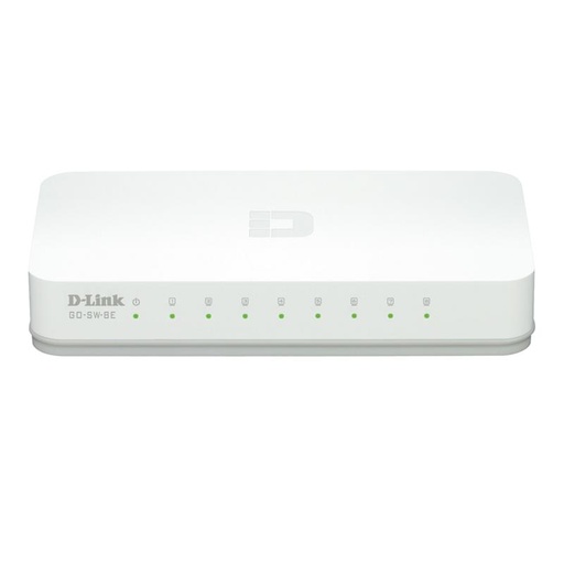 [DLGO-SW-8E] CONMUTADOR 8 PUERTAS D-LINK GO-SW-8E 10/100Mbps