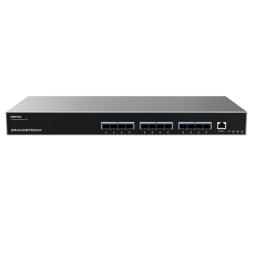 [GWN7832] CONMUTADOR AGREGACIÓN GRANDSTREAM LAYER 3 12xSFP 10GB
