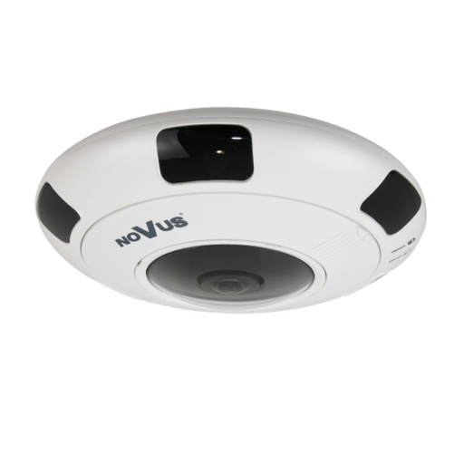 [6DN5060V-NVIP] CÂMARA IP FISHEYE 6MPX 1.6mm IV10m 0.01lx IP66