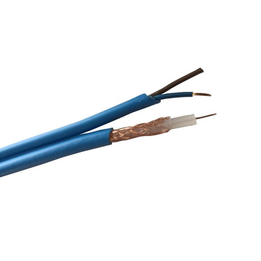 [ZMCCTVHD1] 100m CABLE CCTV-HD YWD75 RG59+2x0.5 TWIN