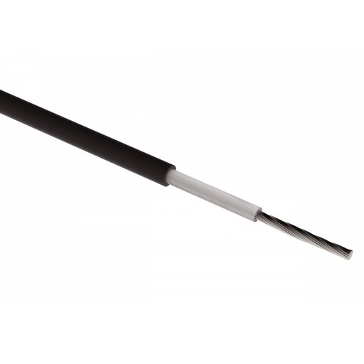 [ZMH1Z2Z2-6MM-PT_500] 500m CABLE SOLAR H1Z2Z2-K 1x6.0mm NEGRO 1.0KV/1.8KV