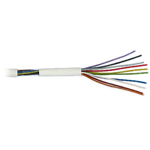 [ZMYTDY10] 100m CABLE YTDY 10x0.50mm ECA ALARME/VIDEO PORTEIRO/COMANDO BAIXA TENSÃO