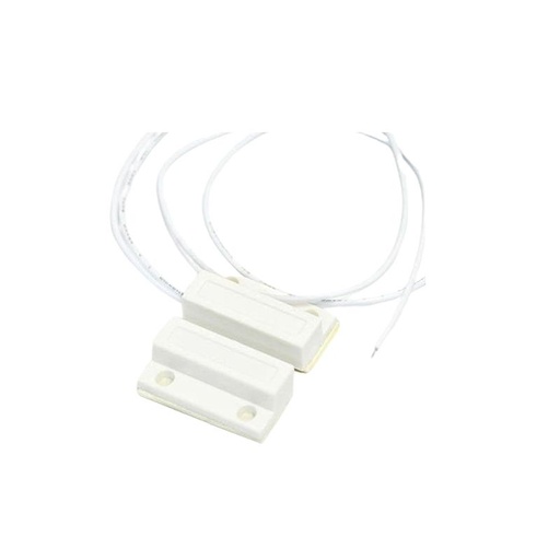 [SKCM2021] CONTACTO MAGNÉTICO BRANCO 33X13mm NF