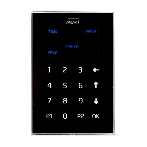 [EKB2PT] TECLADO LCD SENSITIVO PRETO