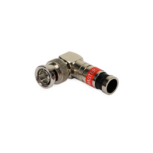 [DPE8278] CONECTOR BNC ÂNGULAR BNC 59 MASTER CABOS RG 59