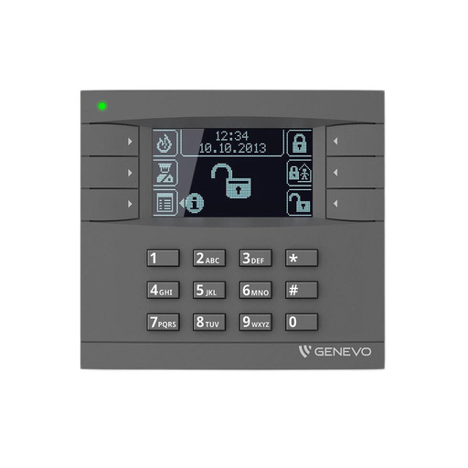 [PRiMALCD-GY-BK] TECLADO PRiMA LCD ANTRACITA/NEGRO