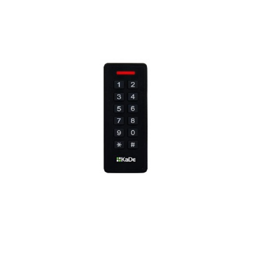 [KD-CK-330-U/H/M PT] LECTOR DE TARJETAS UNIQUE + HID + MIFARE CON TECLADO NEGRO