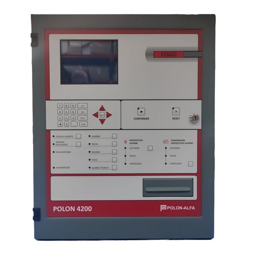 [POLON-4200] CENTRAL 4 LOOPS ENDEREÇÁVEL