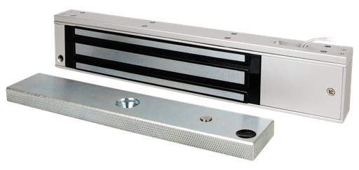 [KD-LOCK280DZC] FECHADURA ELECTROMAGNÉTICA SUPERFÍCIE SENSOR PORTA | TEMPO ATRASO 12Vdc/480mA 24V/240mA 280kg