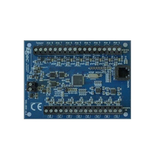 [VAS-400] BOARD 4 CANAIS ANÁLISE PARA DETETORES VIBRAÇÃOO PASSAGEM
