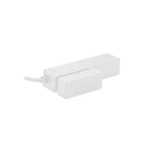 [CLV-03-W] SENSOR VIBRAÇÃO + CONTACTO MAGNÉTICO SALIENTE COM 2m CABO