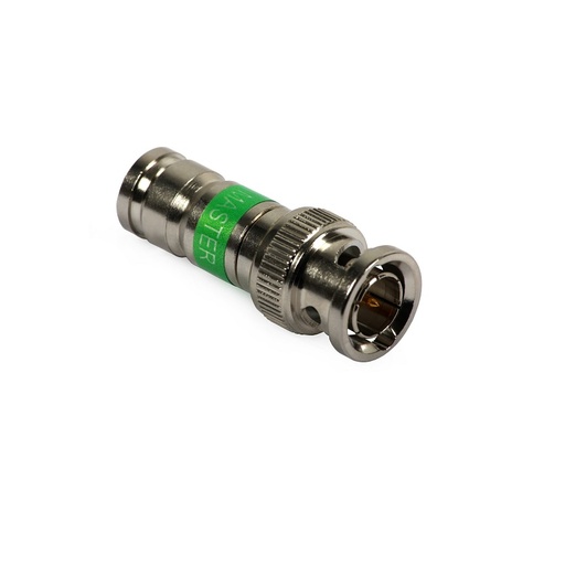 [DPE8277] CONECTOR BNC PLATINUM 113 COMPRESSÃO TRISET 113