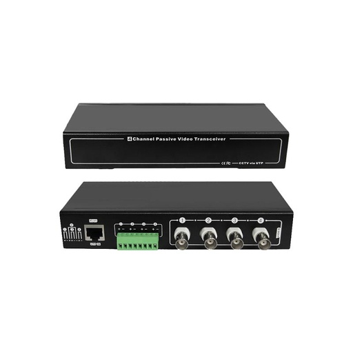 [BCS-UHD-TR4-RE] BALUN 4-CANAIS RECETOR VIDEO BCS TR4