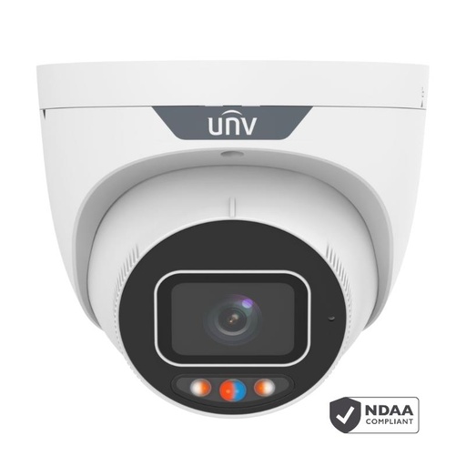 [IPC3635SS-ADF28KMC-I1] CÂMARA IP DOME 5MPX 2.8mm IV30m 130dB WDR TRI-GUARD2.0 LUZ AZUL/VERMELHA