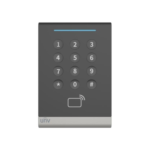 [OEC-R3H-MK] LEITOR DE TECLADO + CARTÃO MIFARE SUPERFICIE IP65 UNV