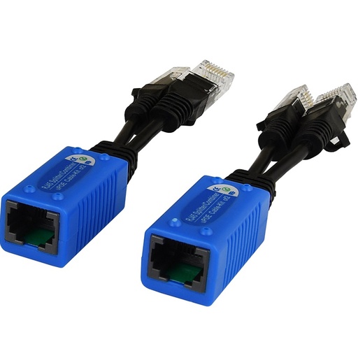 [DPM18954] DIVISOR PULSAR P-POE2 2xRJ45 MACHO - 1xRJ45 HEMBRA