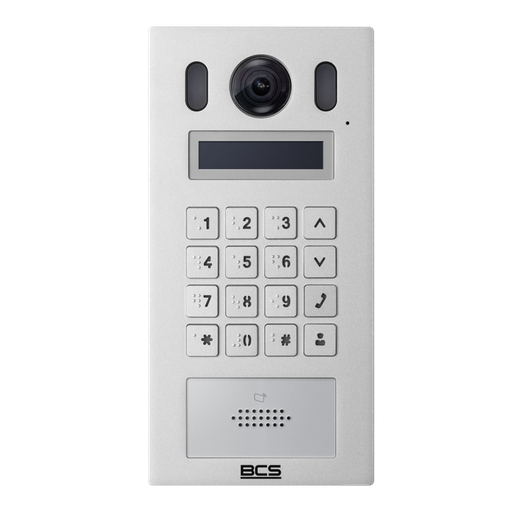 [BCS-PAN9211S-S] PANEL DE ENTRADA IP TECLADO MULTIFAMILIAR BCS LINE 