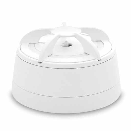 [W-HT-10Y] DETETOR CALOR WIRELESS TAXA DE AUMENTO E CALOR FIXO DE 58ºC BATERIA ATÉ 10 ANOS NÃO SUBSTITUÍVEL Ø78mm