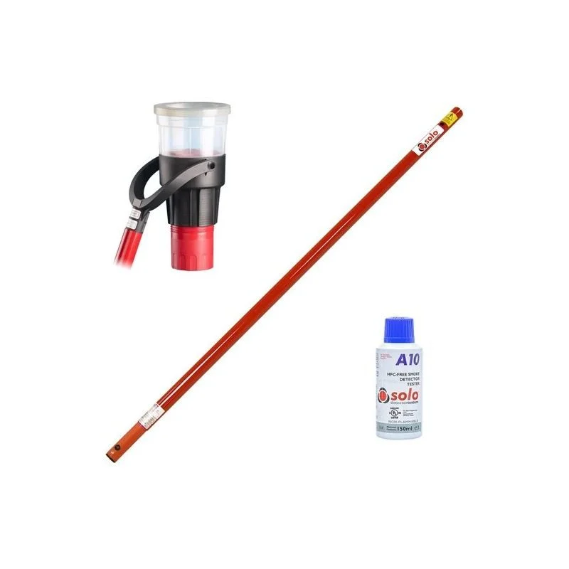 [SOLO-809] KIT TESTADOR DETETORES COM VARA MÁXIMO 4500mm